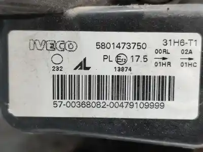 Автозапчасти б/у левая фара за iveco daily vi furgón 33s12, 35s12, 35c12 ссылки oem iam 5801473750  