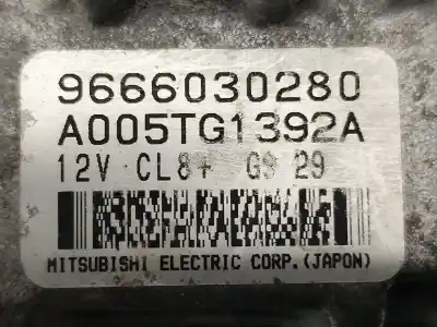 Pezzo di ricambio per auto di seconda mano alternatore per citroen c3 1.4 riferimenti oem iam 9666030280  