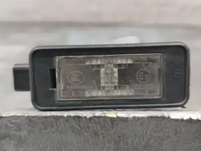 Second-hand car spare part licence plate light for citroen c4 lim. business oem iam references 9682403680