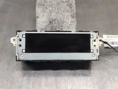 Second-hand car spare part multifunction display for citroen c4 lim. business oem iam references 980449378000