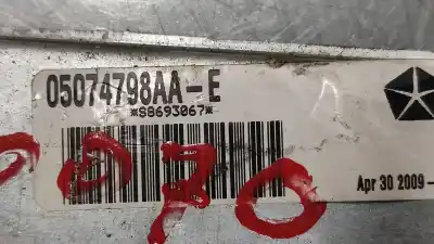 Second-hand car spare part passenger side right window regulator for dodge caliber s oem iam references 05074798aa  