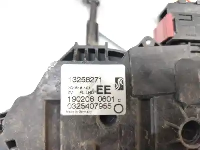 Peça sobressalente para automóvel em segunda mão fechadura da porta dianteira esquerda por opel corsa d 1.3 16v cdti referências oem iam 13258271  