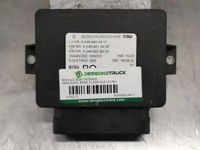 Piesă de schimb auto la mâna a doua MODUL ELECTROTIC pentru MERCEDES-BENZ CLASE GLA (X156) GLA 200 (156.943) Referințe OEM IAM A2469003417  