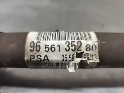 Pezzo di ricambio per auto di seconda mano trasmissione anteriore sinistra per citroen c4 lim. business riferimenti oem iam 9656135280  