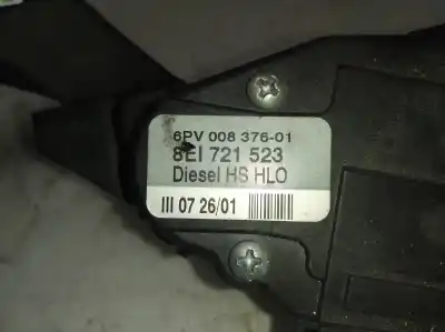 Second-hand car spare part accelerator pedal for audi a4 b6 (8e2) 1.9 tdi oem iam references 6pv00837601  
