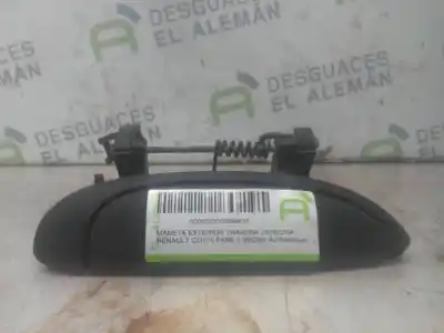 Автозапчастина б/у завнішня ручка задня права для renault clio ii fase i (b/cb0) d7f посилання на oem iam 