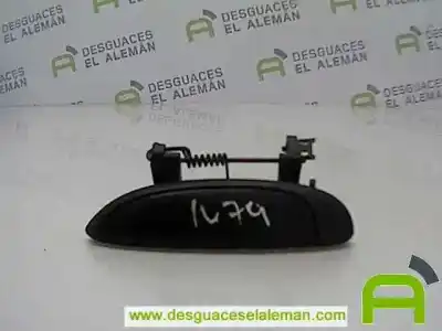 Автозапчастина б/у ліва передня зовнішня ручка для renault clio ii fase i (b/cb0) d7f посилання на oem iam 7700433075