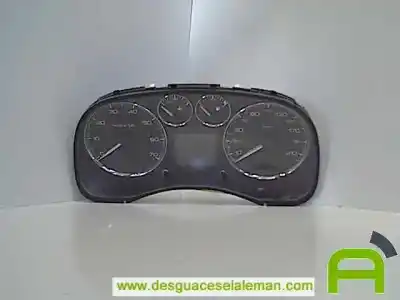 Peça sobressalente para automóvel em segunda mão quadrante por peugeot 307 (s1) nfutu5jp4 referências oem iam 9654485080