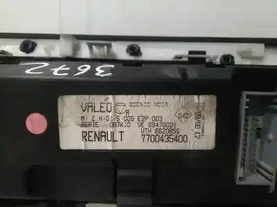 Автозапчастина б/у контроль опалення / кондиціонації для renault scenic rx4 (ja0) 2.0 16v cat (f4r) посилання на oem iam 7700435400  