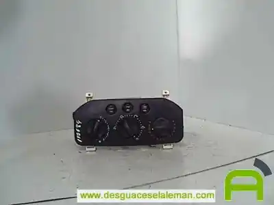 Second-hand car spare part HEATING / AIR CONDITIONING CONTROL PANEL for RENAULT CLIO II FASE I (B/CB0)  OEM IAM references 7701047548  