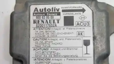 Автозапчасти б/у БЛОК УПРАВЛЕНИЯ ПОДУШКАМИ БЕЗОПАСНОСТИ за RENAULT SCENIC (JA..)  ссылки OEM IAM 8200117652A  