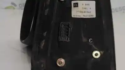 Peça sobressalente para automóvel em segunda mão espelho retrovisor esquerdo por renault scenic (ja..) k4m a7 referências oem iam 7700431542  