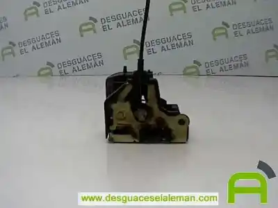 Peça sobressalente para automóvel em segunda mão fechadura da porta dianteira esquerda por renault megane i fase 2 classic (la..) k4j referências oem iam 7700434604