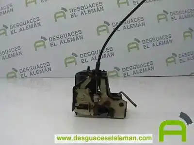 Peça sobressalente para automóvel em segunda mão fechadura da porta traseira esquerda por renault megane i fase 2 classic (la..) k4j referências oem iam 7700434602