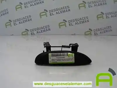 Peça sobressalente para automóvel em segunda mão puxador exterior frente direito por renault megane i fase 2 classic (la..) k4j referências oem iam 7700433076