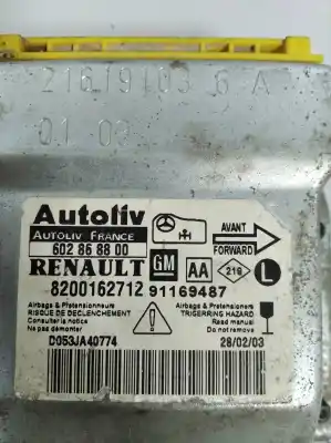 Recambio de automóvil de segunda mano de CENTRALITA AIRBAG para NISSAN PRIMASTAR (X83)  referencias OEM IAM 8200162712  