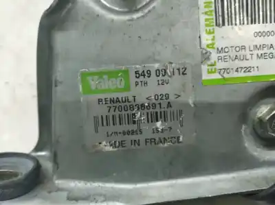 Second-hand car spare part rear windshield wiper motor for renault megane i scenic (ja0) f8q oem iam references 7701472211  