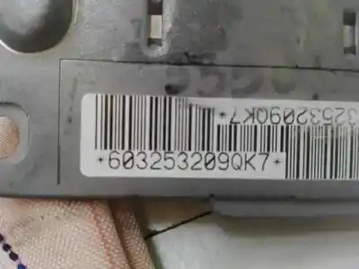 Second-hand car spare part rear window curtain airbag for toyota iq (nuj1/ngj1/kgj1) básico 68 cv / 50 kw oem iam references 633a074020  