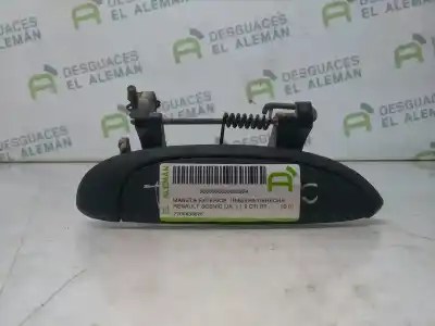 Second-hand car spare part exterior right rear door handle for renault scenic (ja..) f9q744 oem iam references 7700433076