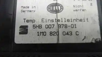 Second-hand car spare part climate control for seat leon (1m1) 1.9 tdi oem iam references 1m0820043c  