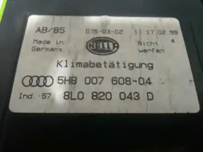 Автозапчасти б/у климат-контроль за audi a3 (8l) aga ссылки oem iam 5hb00760804  