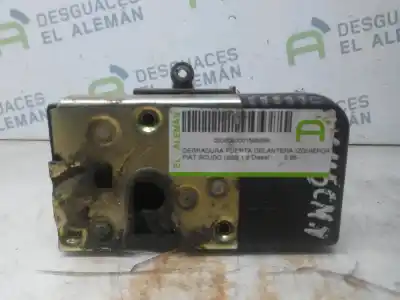 Second-hand car spare part left front door lock for fiat i scudo (222) wjz oem iam references 9639373580  