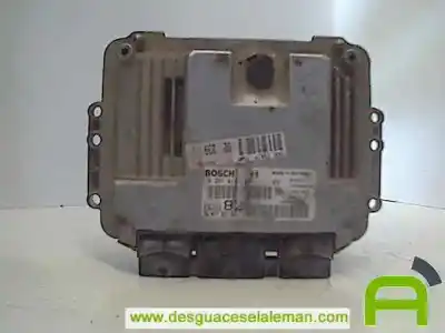 Автозапчастина б/у ебу контролер двигуна для peugeot 206 sw 8hx(dv4td) посилання на oem iam 0281010707