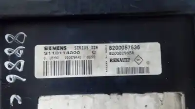 Автозапчасти б/у блок управления двигателем за otras marcas scenic rx4 (ja0) 2.0 16v cat (f4r) ссылки oem iam 8200057536  