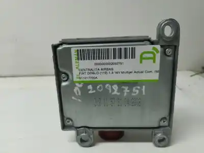 Автозапчасти б/у блок управления подушками безопасности за fiat i doblò (119) d-199a2000 ссылки oem iam 611017700a
