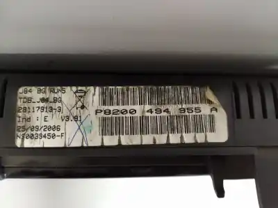 Автозапчасти б/у приборная доска за renault scenic ii (jm) k4m9766 ссылки oem iam p8200494955a  