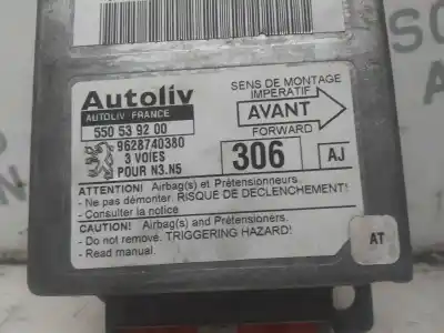 Автозапчасти б/у блок управления подушками безопасности за peugeot 306 3/5 pt. / 4 pt. (s2) nfztu5jp ссылки oem iam 9628740380  