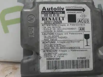 Автозапчасти б/у блок управления подушками безопасности за renault scenic (ja..) f9q ссылки oem iam 600639500  