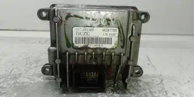 Second-hand car spare part ecu engine control for opel astra g sedán (t98) 1.7 dti 16v (f69) oem iam references 8971891360 16267710 isuzu 