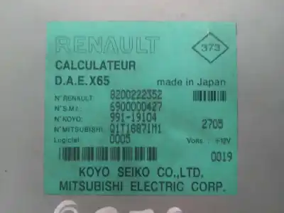 Автозапчасти б/у электронный модуль за renault clio ii fase ii (b/cb0) k9k740 ссылки oem iam 8200222352  