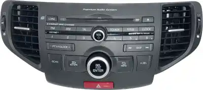 Автозапчастина б/у аудіо система / радіо cd для honda accord viii (cu) 2.4 i (cu2) посилання на oem iam 39100tl0g200