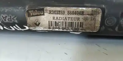 Автозапчастина б/у водяний радіатор для renault scenic rx4 (ja0) 2.0 16v cat (f4r) посилання на oem iam 8200062690  