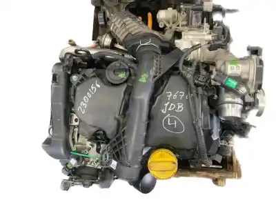 Second-hand car spare part complete engine for renault clio iv k9k oem iam references k9k