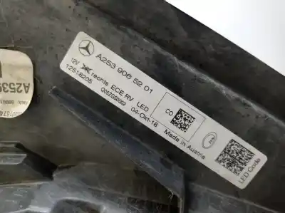 Peça sobressalente para automóvel em segunda mão farol / farolim direito por mercedes-benz clase glc bm 253 glc 43 amg 4matic 253.964 referências oem iam a2539065201  