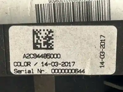 Second-hand car spare part dashboard for toyota auris (e18) 2zr oem iam references a2c94485000  