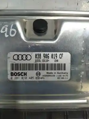 Автозапчасти б/у блок управления двигателем за audi a6 c5 (4b2) 1.9 tdi ссылки oem iam 0281010405  