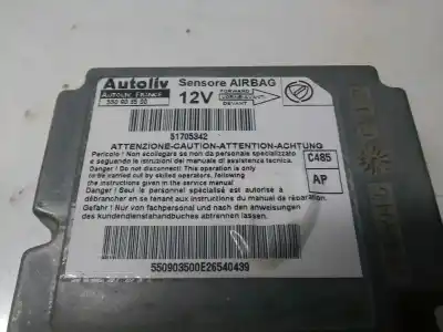 Автозапчасти б/у блок управления подушками безопасности за fiat i doblò (223) cargo 223a6000 ссылки oem iam 51705342  