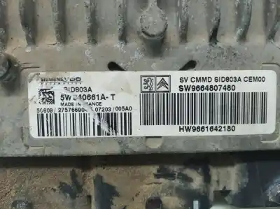 Pezzo di ricambio per auto di seconda mano centralina motore per citroen jumpy rhkdw10uted4 riferimenti oem iam sw9664807480  