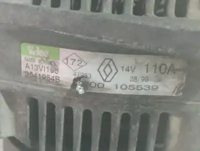Автозапчастина б/у генератор для renault clio ii fase i (b/cb0) d-f8q посилання на oem iam 7700105539  