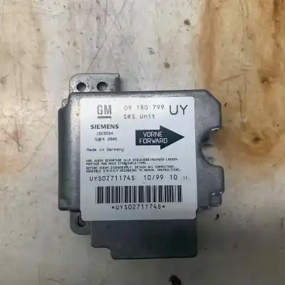 Second-hand car spare part Airbag Control Unit for OPEL ASTRA G SEDÁN (T98) 1.6 16V (F69) OEM IAM references 09195790  