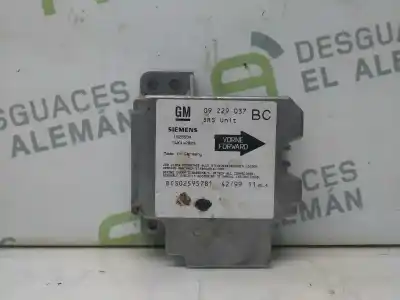 Second-hand car spare part Airbag Control Unit for OPEL ASTRA G SEDÁN (T98) 1.6 16V (F69) OEM IAM references 09195790  