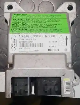 Peça sobressalente para automóvel em segunda mão Centralina De Airbag por FORD FOCUS BERLINA (CAK) D/F9DA Referências OEM IAM YS4T14B056BA  
