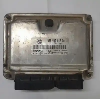 Second-hand car spare part Ecu Engine Control for SEAT LEON (1M1) 1.9 TDI OEM IAM references 038906012CA  