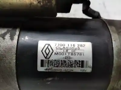 Pezzo di ricambio per auto di seconda mano Motorino Di Avviamento per RENAULT SCENIC (JA..) F9Q Riferimenti OEM IAM 7700116282  