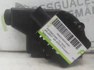 Peça sobressalente para automóvel em segunda mão pedal do acelerador por peugeot 306 break (7e, n3, n5) 2.0 hdi 90 referências oem iam 9639779180