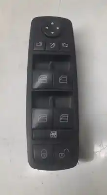 Second-hand car spare part LEFT FRONT POWER WINDOW SWITCH for MERCEDES-BENZ CLASE A (BM 169) M266920 OEM IAM references A1698206710  